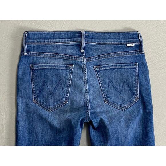 Mother 'The Rascal' Ankle Snippet Raw Cuff Stretch Denim Jeans. Women's 26, GUC! - Picture 13 of 13